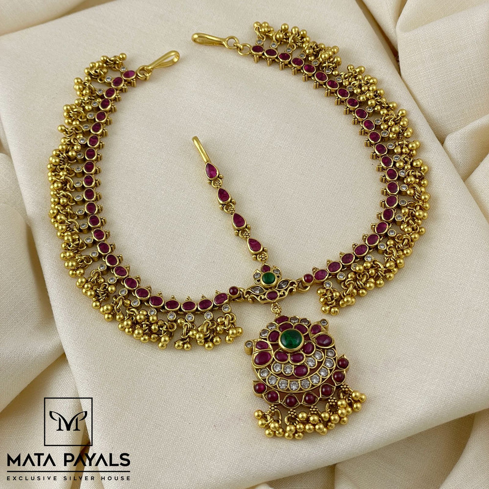 Traditional Gold Plated Mangtika