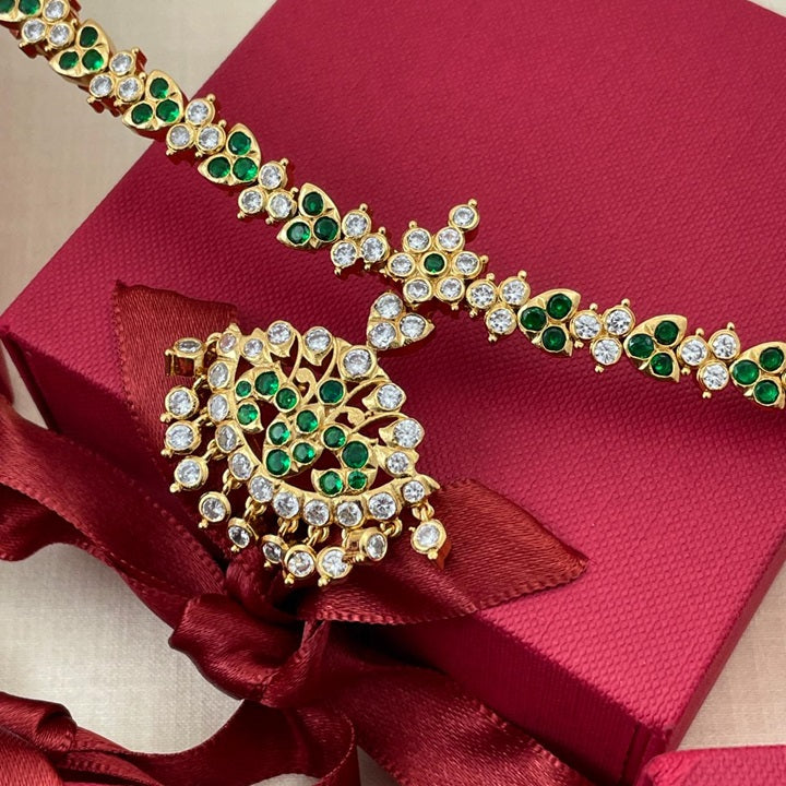 Green Zircon Necklace