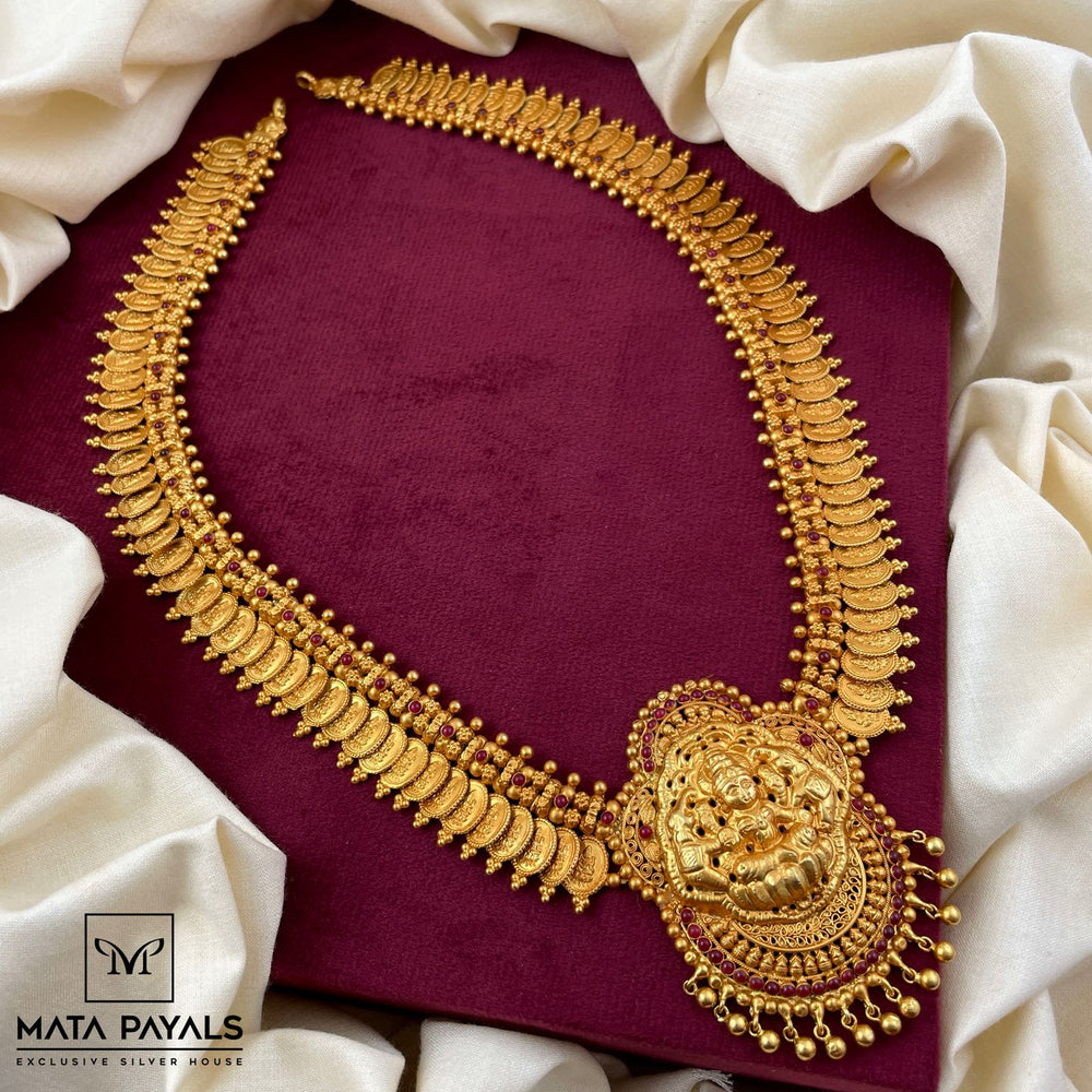 Traditional Lakshmi Coin Long Hara