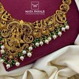 Luxurious Radha Krishna Necklace
