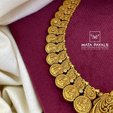 Ravishing Lakshmi Coin Necklace