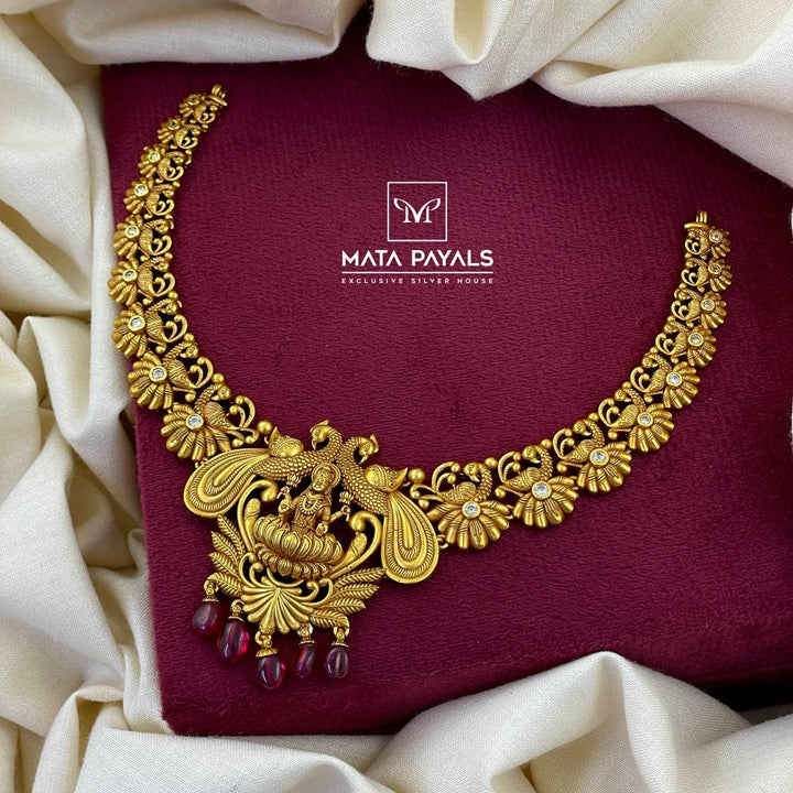 Unique Mayura Necklace