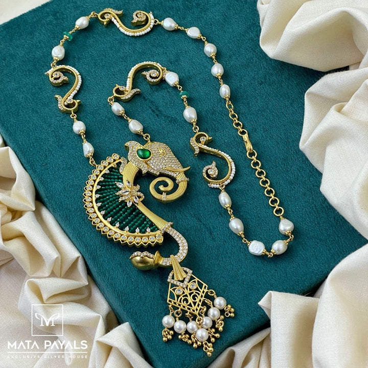 Glamorous Colourful Mayura Long Hara