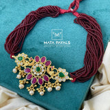 Elegant Peacock Choker