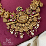Ethnical Mayura Lakshmi Necklace
