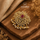 Dreamy Gold Polished Pendant