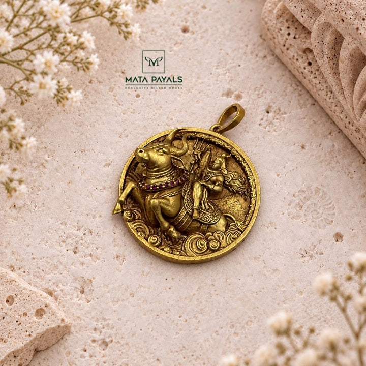 Shiva Nandi Pendant