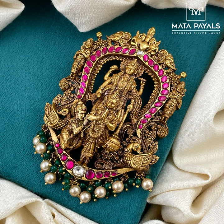 Divine Vishnu Garuda Pendant