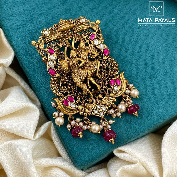 Shiva Parvathi Nandi Pendant