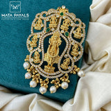 Traditional Gold Plated Lakshmi Pendant