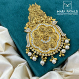 Gold Polish Asta Lakshmi Pendant