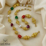 Colourful Gold Plated Chain