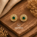 Beautiful Cut Stone Stud