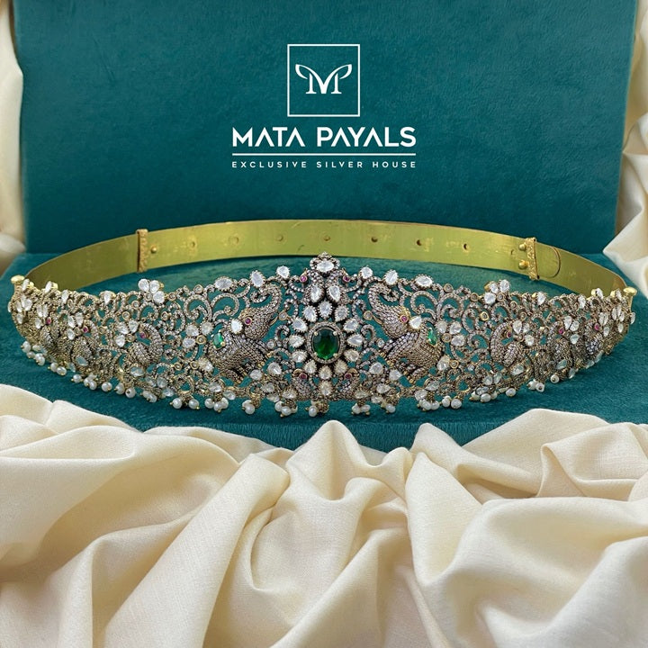 Exclusive Moissanite Waist Belt