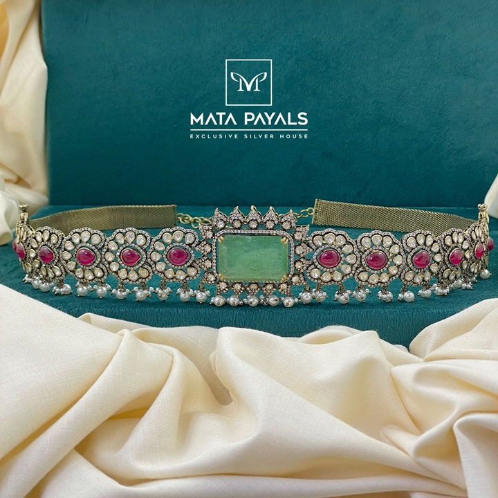 Dazzling Moissanite Waist Belt
