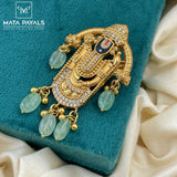 Gold Polish Balaji Pendant