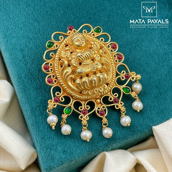 Divine Temple Laxmi Pendant