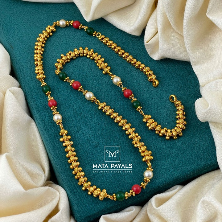Gold Polish Fancy Chain