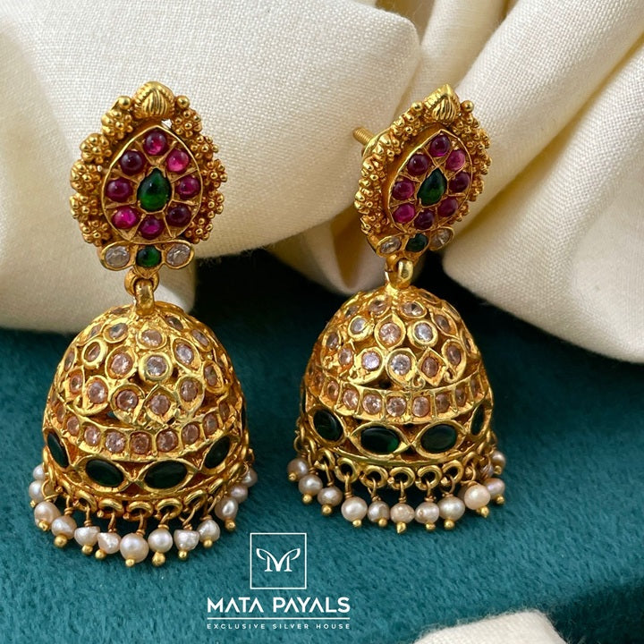 Ethnical Gold Polish Jumka
