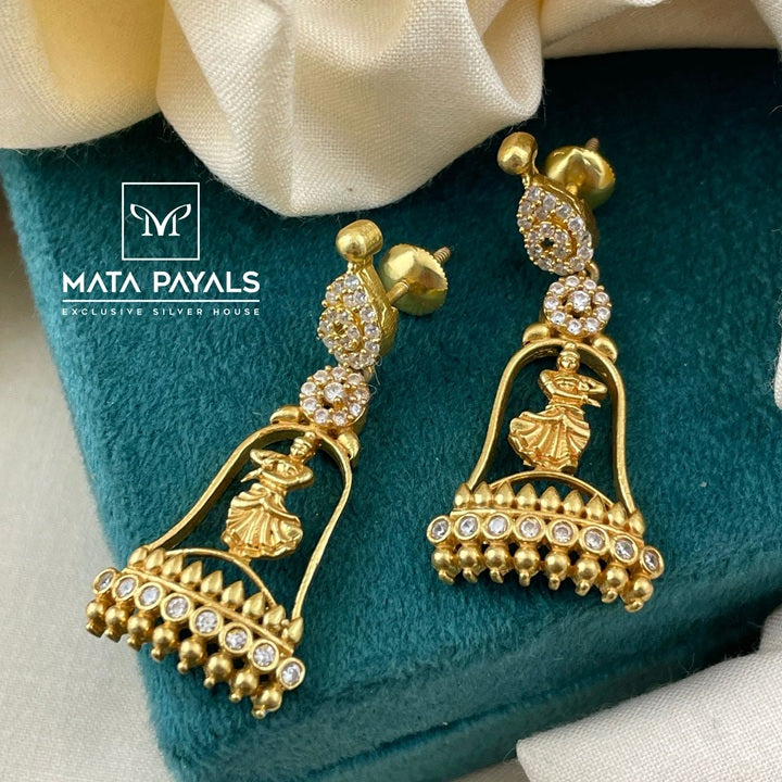 Gold Plated Narthaki Hanging