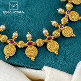 Lakshmi Coin Necklace