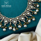 Dazzling Moissanite Gold Plated Necklace