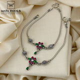 Incredible Kundan Floral Anklet