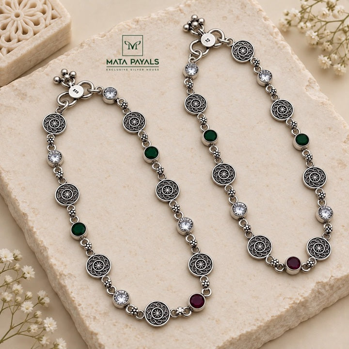 Trending Oxidised Anklet