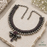 Spectacular Oxidised Necklace