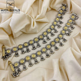 Eccentric Silver Anklet