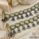 Eccentric Silver Anklet