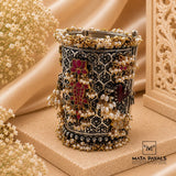 Glorious Fusion Kundan Dual Plating Kada