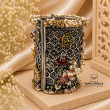 Glorious Fusion Kundan Dual Plating Kada