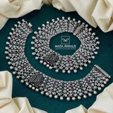 Heavy Rajwadi Cut stone Anklet