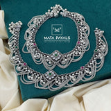 Impressive Cut Stone Anklet