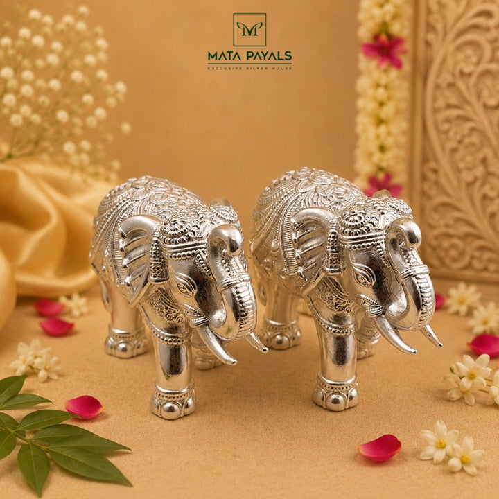 Plain Silver Elephant