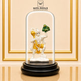 Silver Hanuman Idol