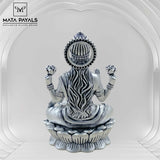 Impressive Oxidised Lakshmi Idol