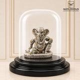 Oxidised Ganesha Idol