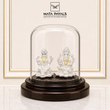 Plain Ganesha Lakshmi Idol