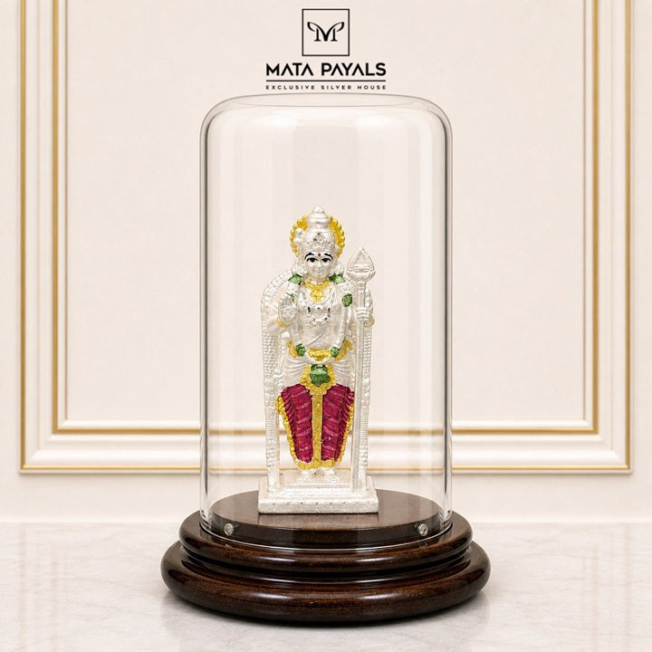 Silver Murugan Idol