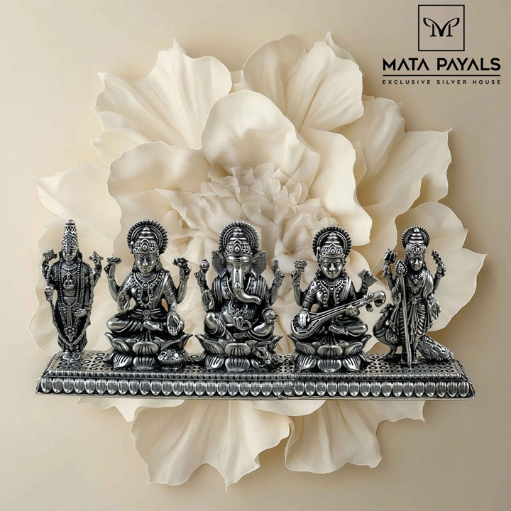 Ganesha, Lakshmi, Saraswati, Balaji, Subramanya Idol