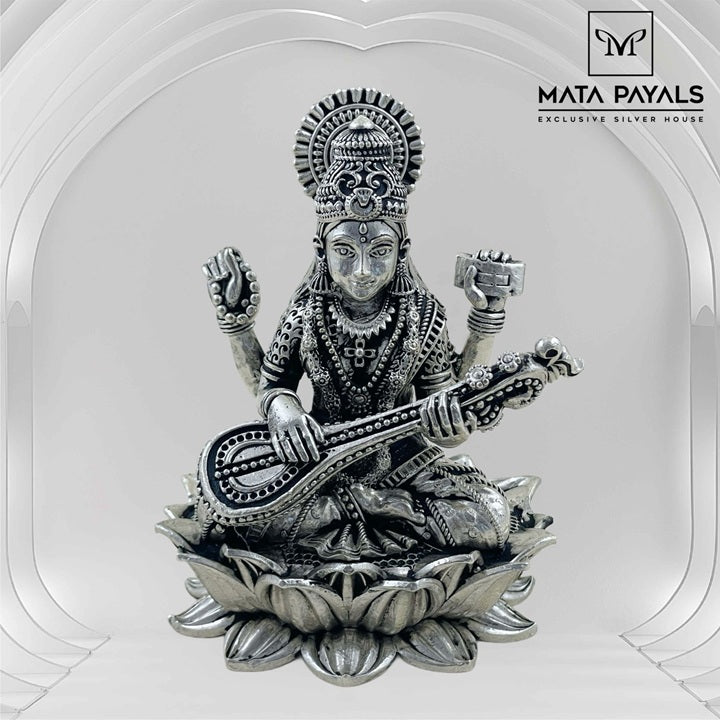 Heavy Saraswati Idol
