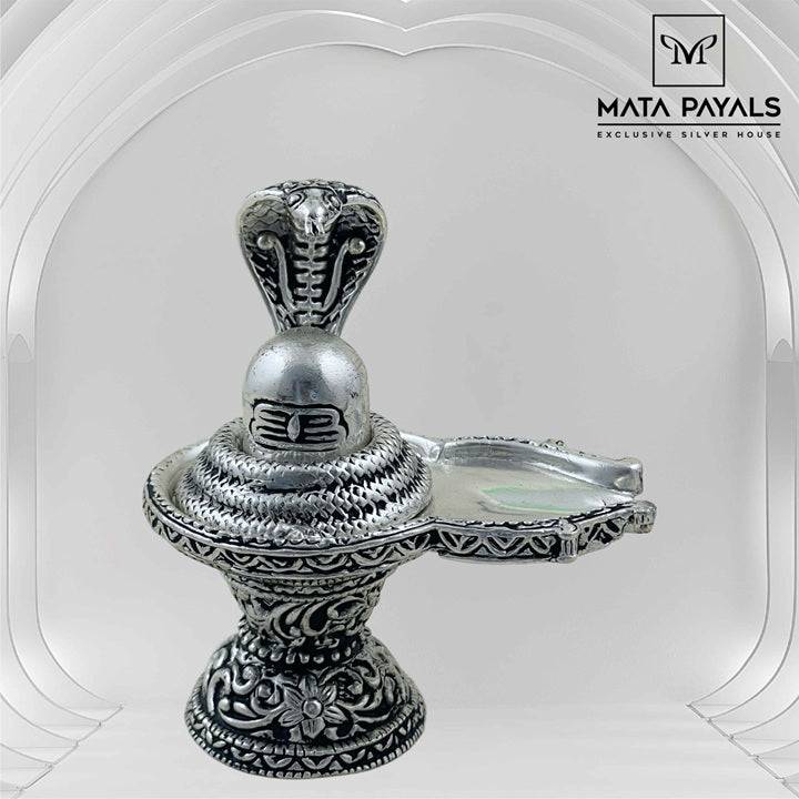 Oxidised Shiva Naga Idol