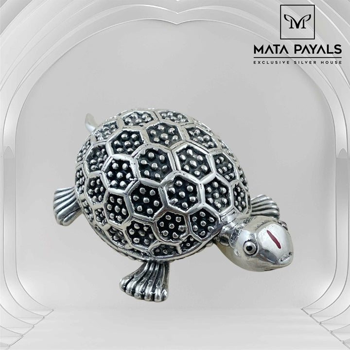 Oxidised Tortoise Idol