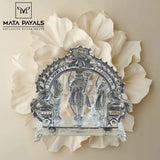 Plain Silver Ram Darbar Idol