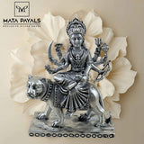 Heavy Oxidised Chamundeshwari Idol