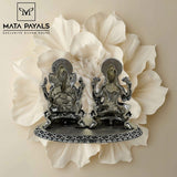 Oxidised Ganesha, Lakshmi Idol