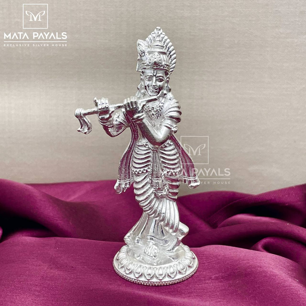 Impeccable Lord Mukunda Silver Adorable Murti