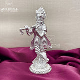 Impeccable Lord Mukunda Silver Adorable Murti